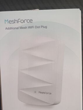 White Additional Mesh WiFi Dot Plug